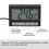 Kfz-Thermometer digital ABS schwarz 5.7x3.8x1.2cm 7