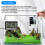 Kfz-Thermometer digital ABS schwarz 5.7x3.8x1.2cm 5