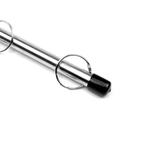 Verstellbarer schwarzer PU-Leder Spreaderbar mit verriegelbarem Handschellen-Set 2