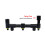 Soporte de banco de aluminio ajustable 15,5–23 cm / 30–50 cm 1