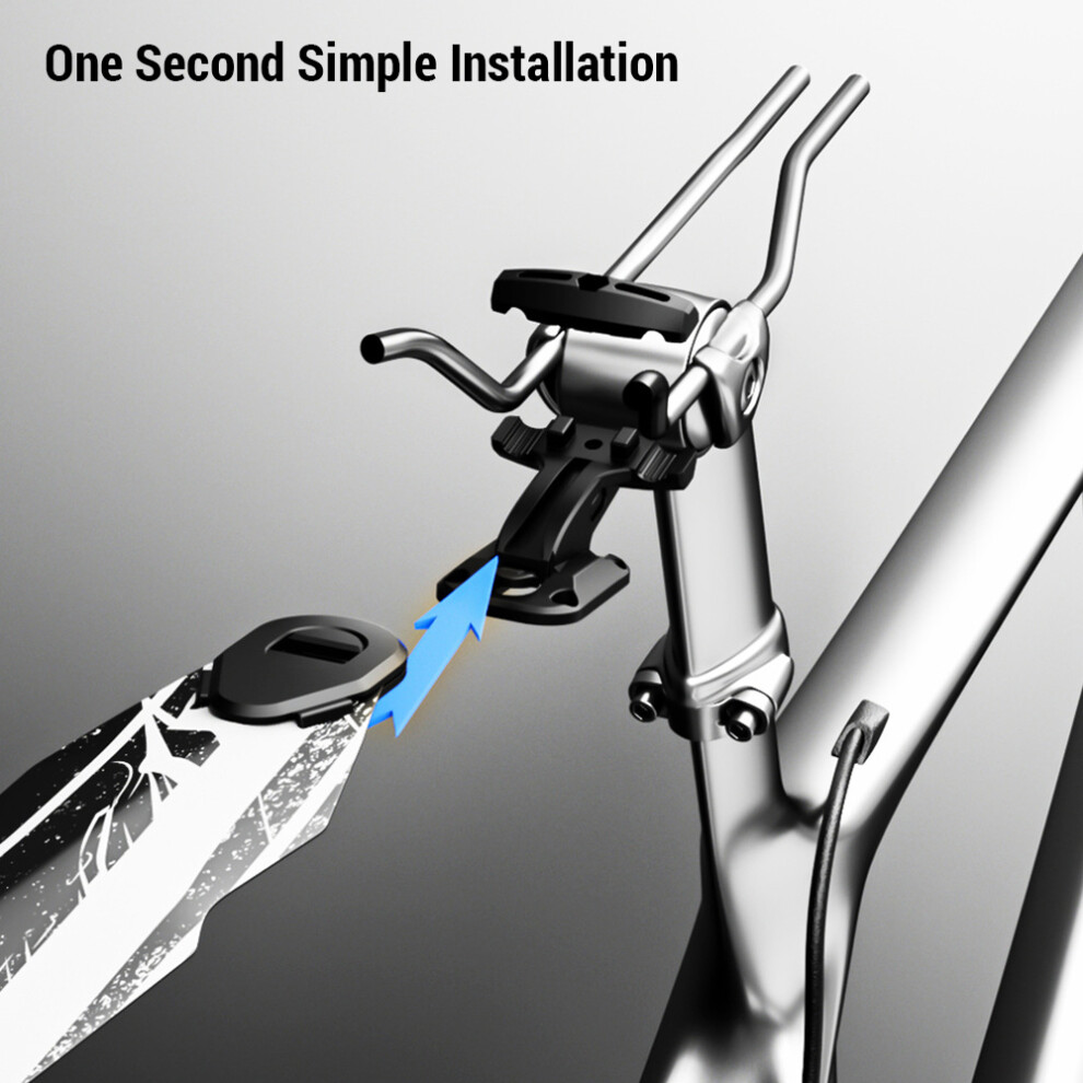 Mountain & Road Bike Rear Mudguard Quick-Release High Strength Bicycle Fenders-image-OPC-PJDRYKX-NEW