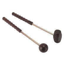 2er-Pack Perc Ball Hammer Massagegerät Rund 35 cm 13,8 Zoll