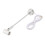Schrankspotlight 1W USB Aluminium Silber 220x40mm 13