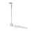 Schrankspotlight 1W USB Aluminium Silber 220x40mm 15