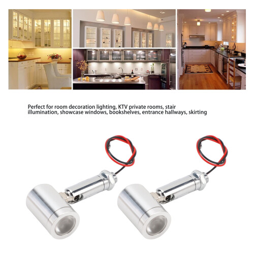 Mini-LED-Spotlight DC12V 1W 20mm Ø, 30 Silber 2