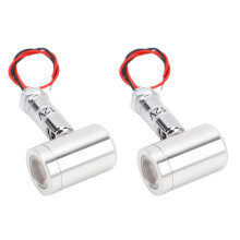 Mini-LED-Spotlight DC12V 1W 20mm Ø, 30 Silber