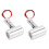 Mini-LED-Spotlight DC12V 1W 20mm Ø, 30 Silber 1