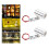 2 Stück Mini-LED-Spotlights DC12V 1W 20mm 30 Weiß 16