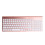 Slim Silent 102-Key Wireless Rose Gold Keyboard & Ergonomic Mouse Set 7