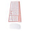 Slim Silent 102-Key Wireless Rose Gold Keyboard & Ergonomic Mouse Set 14