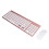 Slim Silent 102-Key Wireless Rose Gold Keyboard & Ergonomic Mouse Set 15