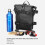Universal 4L Motorcycle Tail Bag Waterproof Anti-slip Black 9