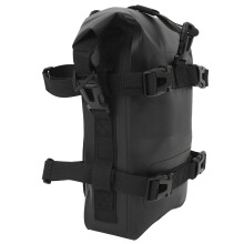 Universal 4L Motorcycle Tail Bag Waterproof Anti-slip Black
