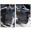 Universal 4L Motorcycle Tail Bag Waterproof Anti-slip Black 4