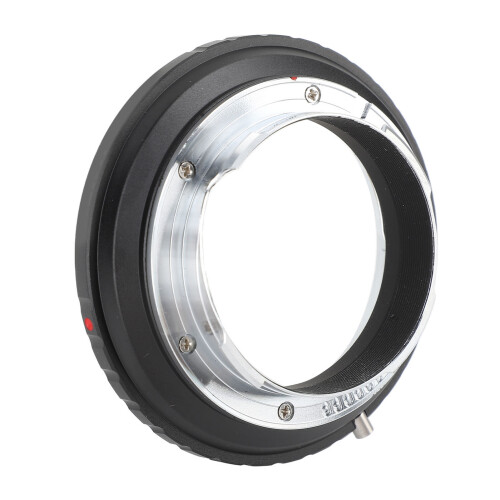 Adaptateur d'objectif AR vers M, alliage d'aluminium, 71 g, argent