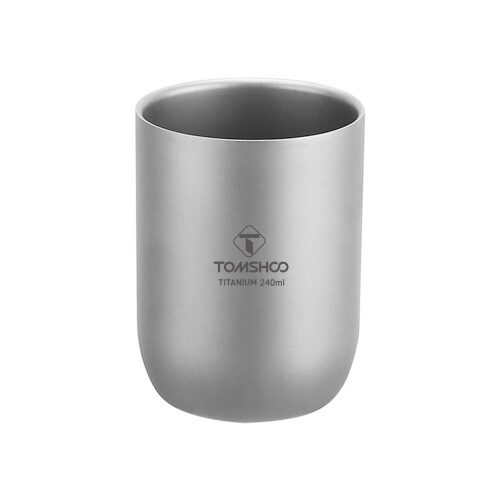 Gobelet de camping en titane 120ml/4oz & 240ml/8oz 1