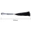 Black 45cm Whip Design Anal Plug for Enhanced Couples Play 2