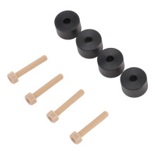 PEEK-Heizbett-Halterungen für VORON 2.4, 7,5 mm Höhe, 3,5 mm Innendurchmesser
