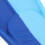 2 pezzi di pinne da nuoto M in silicone blu antiscivolo 12