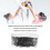 Red de voleibol 9.5 x 1m PE, impermeable para exterior 3