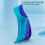 2 pezzi pinne da nuoto in silicone - Blu, XL, Antiscivolo 9