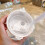 Borraccia Panda da 1000 ml grande trasparente con cannuccia bianca 6