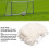 Professional Soccer Net 9.8x6.6ft 3 Strands, Sturdy Polypropylene 4
