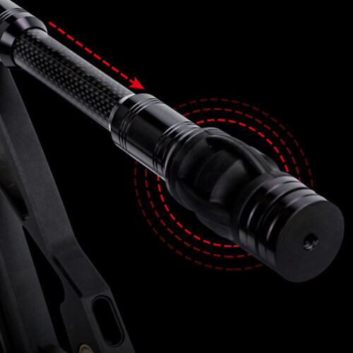 TS-6 3K Carbonbogen-Stabilisator mit Dämpfungsgewichten 2