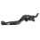 C125 Klappbare Bremshebel 110 mm CNC-Aluminium Schwarz 12