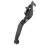 C125 Klappbare Bremshebel 110 mm CNC-Aluminium Schwarz 11