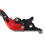 Leviers de frein pliables rouges pour C125 / CT125 8