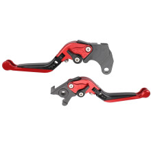 1 paio di leve del freno pieghevoli YZF R125 2014-2022 rosse