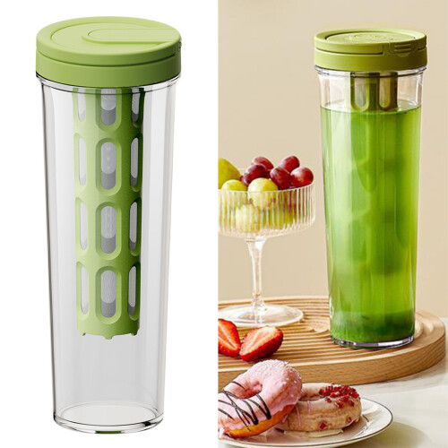 Cafetera Cold Brew de 1 L verde con filtro 2