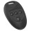 Space 4 telecomando per porta del garage ABS 24g 50mAh Nero 10