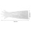 Long Arm 100 Stück weiße PSA-Handschuhe 8626,5 cm 2