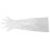 Long Arm 100 Stück weiße PSA-Handschuhe 8626,5 cm 11