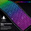 Matrice LED 16x32 noire IP65 télécommande Bluetooth couleur complète 5