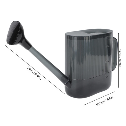 Arrosoir Modèle 1,8 L Bec long Gris PP 1