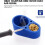 Flavorless Soldering Tip Cleaner Blue Brass Wire, Reduces Oxidation, Improves Efficiency For Electrical Work 2
