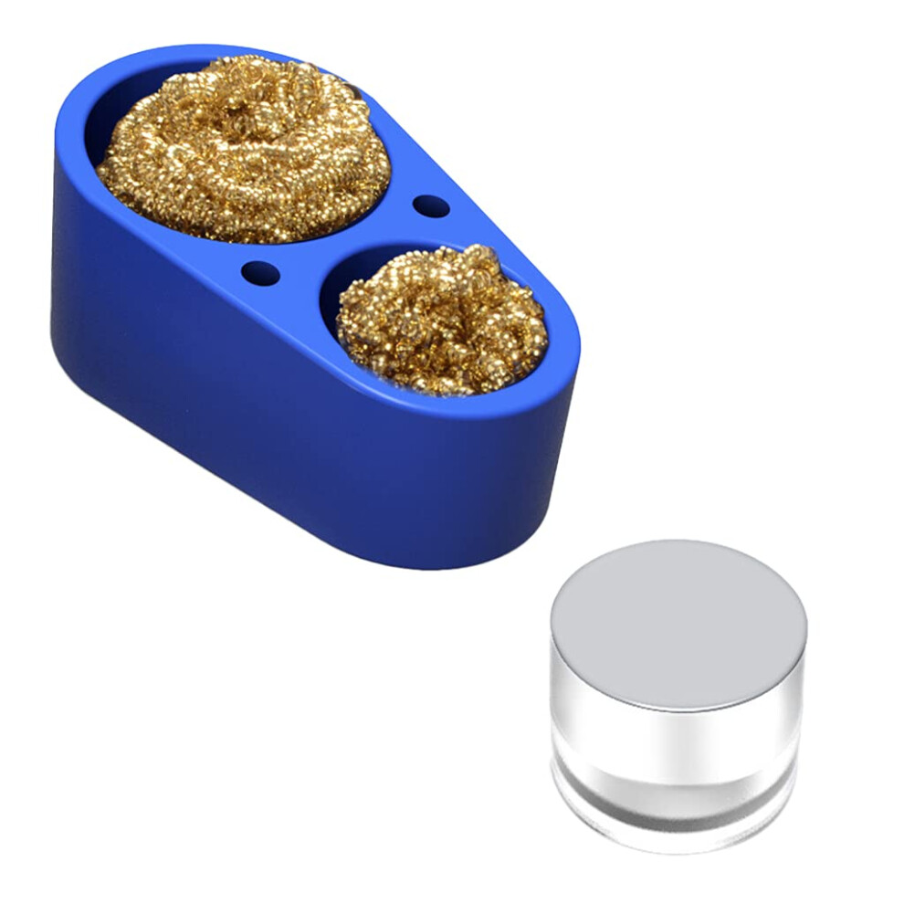 Flavorless Soldering Tip Cleaner Blue Brass Wire, Reduces Oxidation, Improves Efficiency For Electrical Work 6482260397535