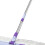 Serpillière plate télescopique 86-125cm coton inox 9