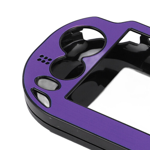 Funda rígida morada de aleación de aluminio para PS Vita 1000 2