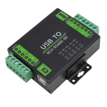 Adaptateur USB vers RS-485 à isolation industrielle, 4 canaux