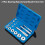 Bearing Master Tool 17 pezzi, 265x165x45mm, Blu 1