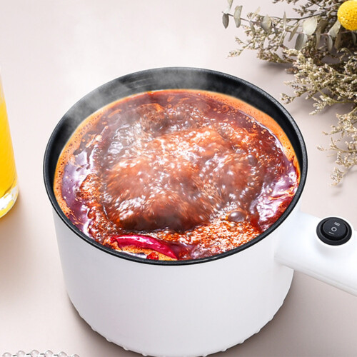 Mini marmite électrique 1.5L à double température pour dortoirs et petits espaces 2