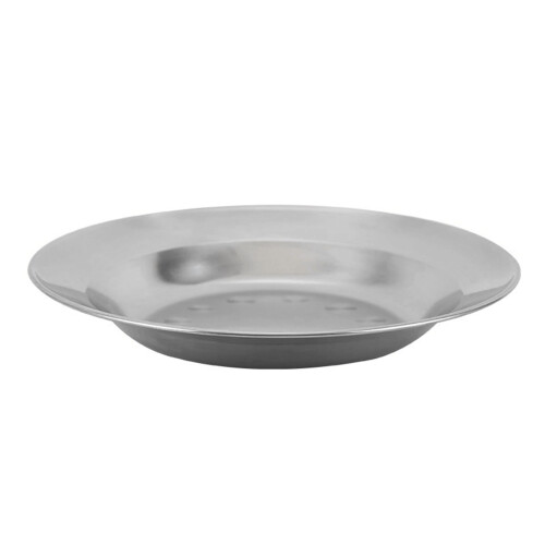 410SS großer dicker Speiseteller 20 cm Silber 1