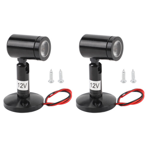 2 Stück Mini-LED-Spotlights 12V, 35 mm Basis, Warmweiß 2