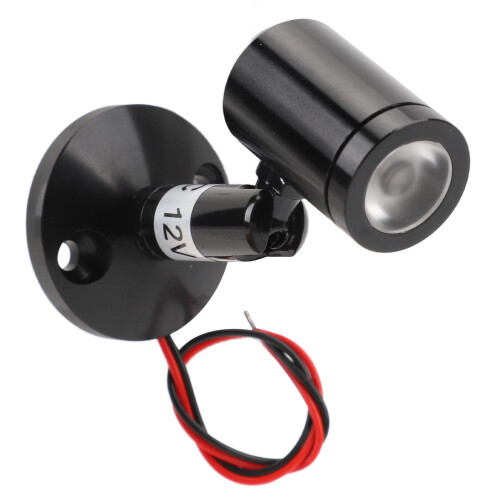 2 Stück Mini-LED-Spotlights 12V, 35 mm Basis, Warmweiß