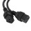 Divisor en Y dual IEC320 C19 a C20 0.32m 20A 9