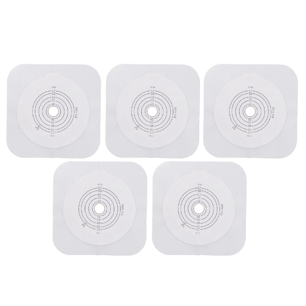 5Pcs Ostomy Barrier Ring Set, Leak-Proof Extender for Colostomy Bags